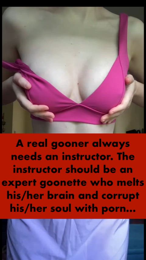 Just a tip for my brainless goon lovers...