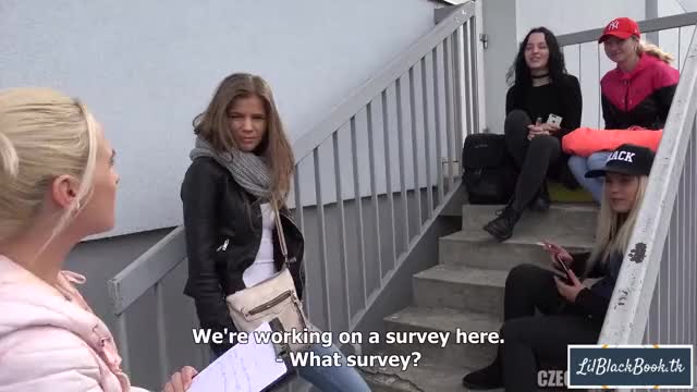 Couple Doing A Survey