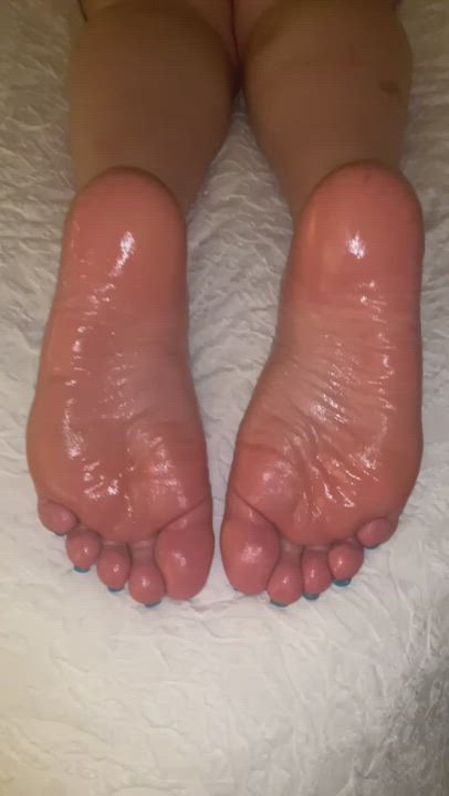 BBW Foot Fetish Naked Soles gif