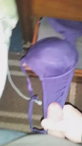 bra cumshot sister gif