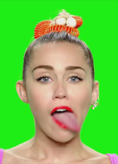 Miley Cyrus Ahegao