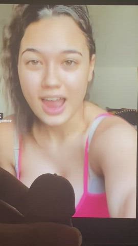 big tits cumshot tiktok gif