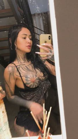 asian big tits tattoo gif