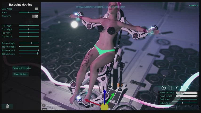 Bondage Gamer Girl VR gif