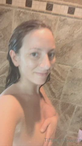 Ass Hotwife Shower gif