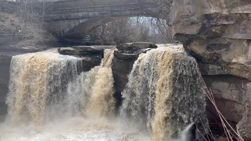 Exploration in Ohio :) Elyria, Cascade Falls