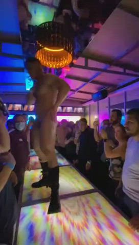 CFNM Cock Dancing Gay Nightclub Stripper gif