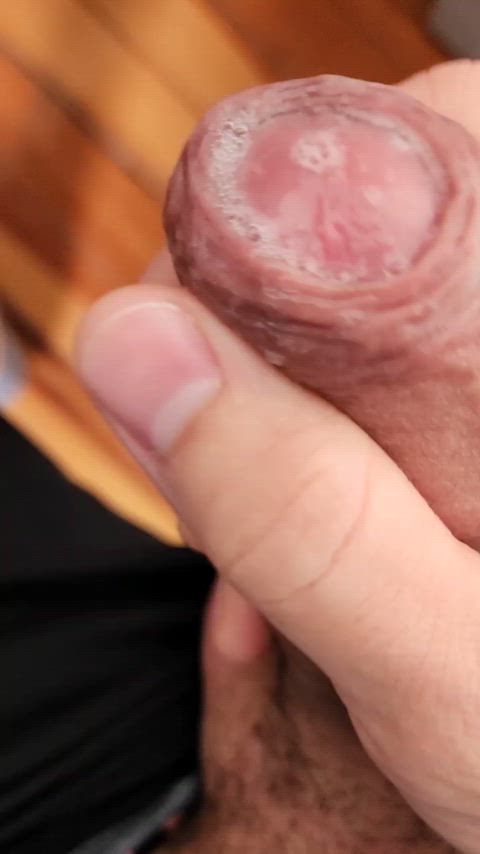 big dick cock latino male masturbation masturbating precum tease gif