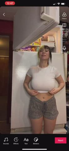 Tiny Teen, Huge Tits!