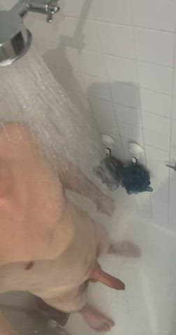 masturbating shower solo gif