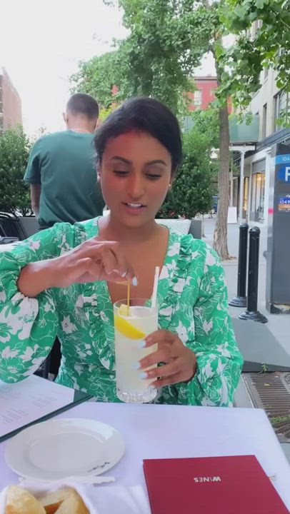 Former Miss America Nina Davuluri has great tits