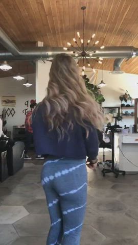 Ass Asshole Leggings gif