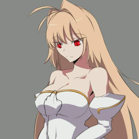 Anime Blonde Boobs gif