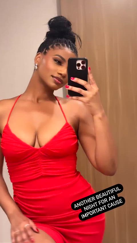 big tits celebrity dress ebony gif