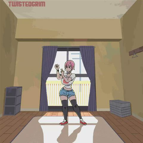 Animation Cartoon Huge Tits gif