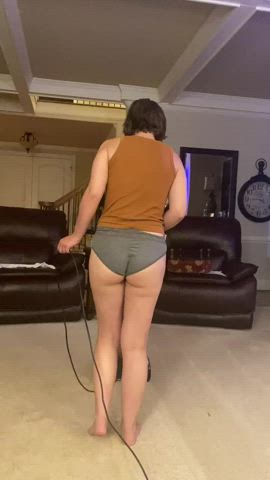 hotwife maid sexy gaming couple gif