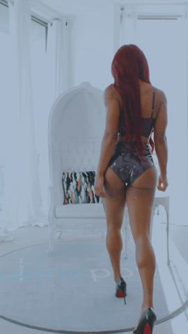 african american ass ebony heels high heels legs gif