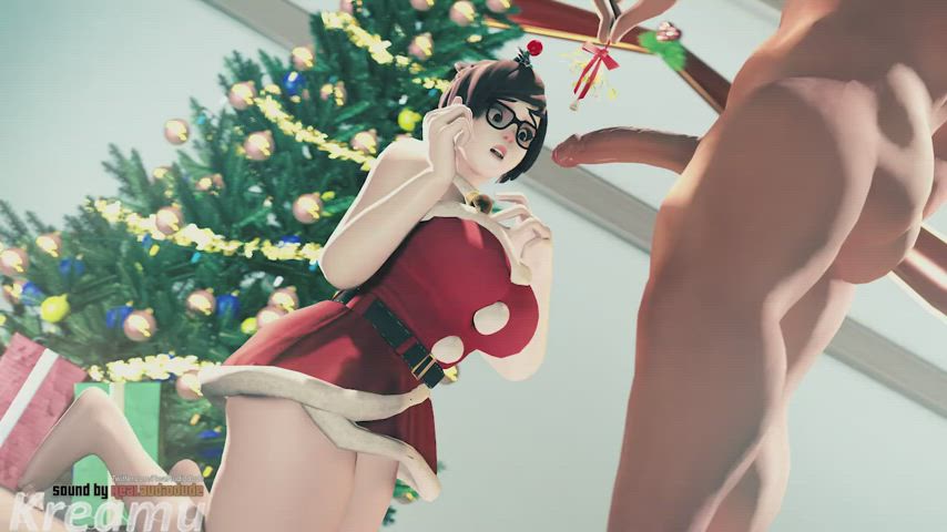 3d animation blowjob deepthroat overwatch sfm throat fuck gif