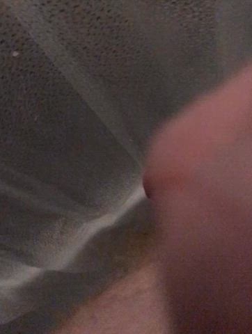 amateur bwc bathroom big dick cock cum cumshot masturbating soapy gif