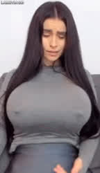 Big Tits Bouncing Tits Cam Camgirl Huge Tits Jiggling Vertical gif