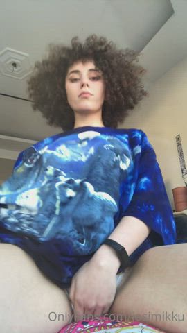 Curly Hair Puffy Turkish gif