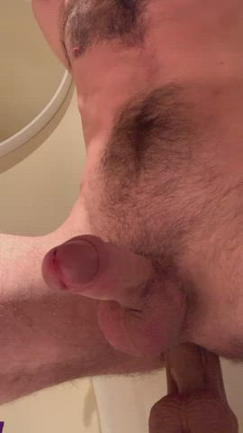 Bouncing around on this thick cock.