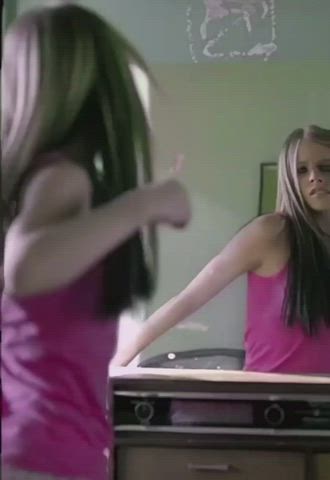 Ass Avril Lavigne Babe Canadian Goddess Natural Tits Shorts Tight Ass gif