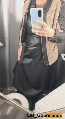 [OC] I piss standing sexy in the TGV train [F]