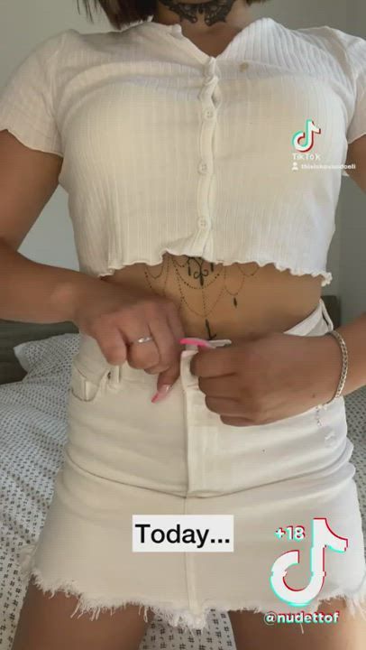 Anal Ass Babe Dildo Double Penetration TikTok Vibrator gif