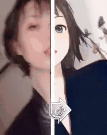 Boobs Short Hair TikTok gif