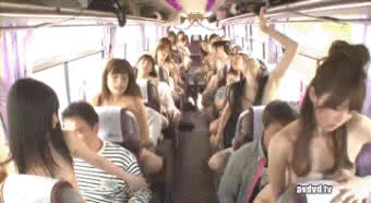 asian bus freeuse gif