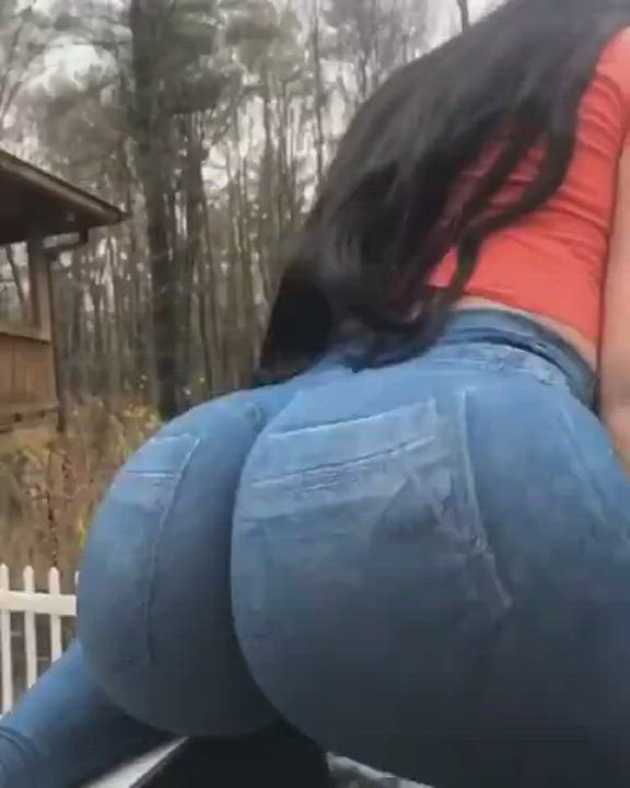 Big Ass Booty Bubble Butt Thick Tight Ass Twerking gif