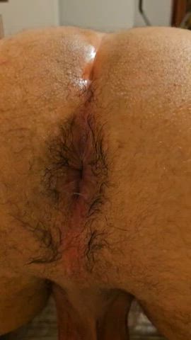 The aftermath of daddy (69) flooding my (24) hole