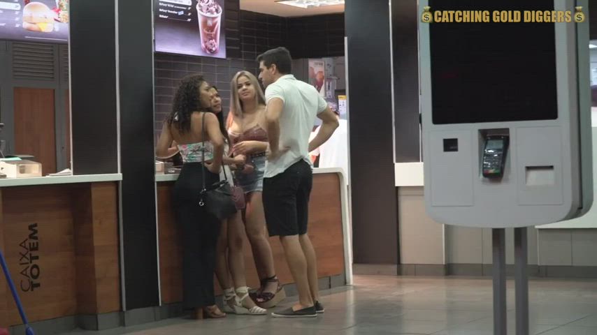 Brazilian Cousin FFFM Foursome gif