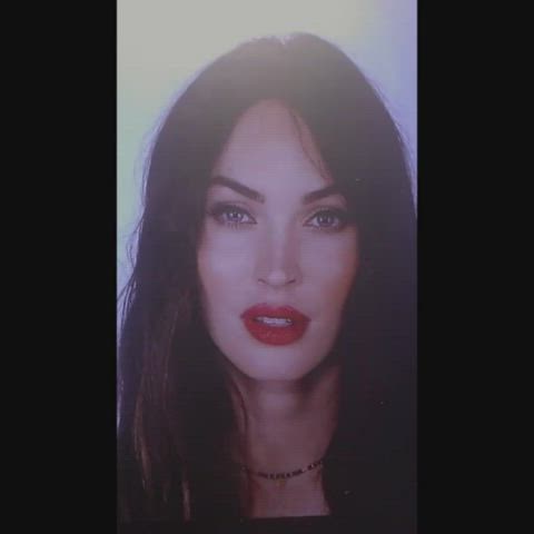 BIG, HUGE load for Queen of Cum Megan Fox