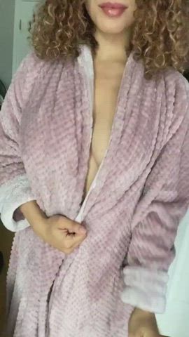 Losing a fuzzy bathrobe