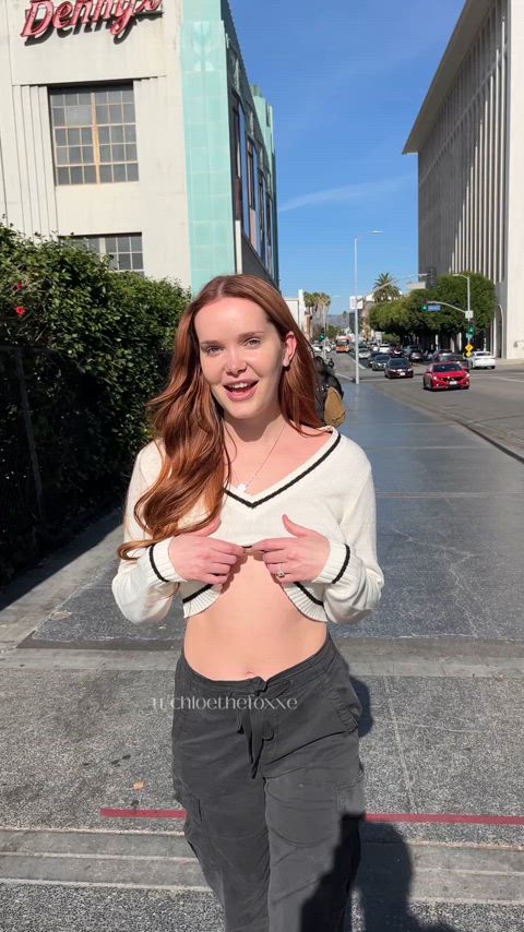 Doing my duty by flashing in public ;)