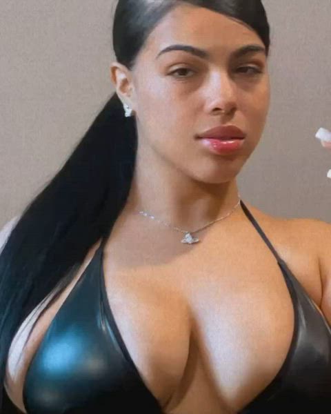 big tits boobs busty curvy huge tits latina model natural tits thick tits gif