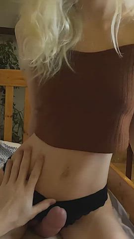 I'm a 18 F Teen Amateur PornHub Model. And I'm blonde hehe