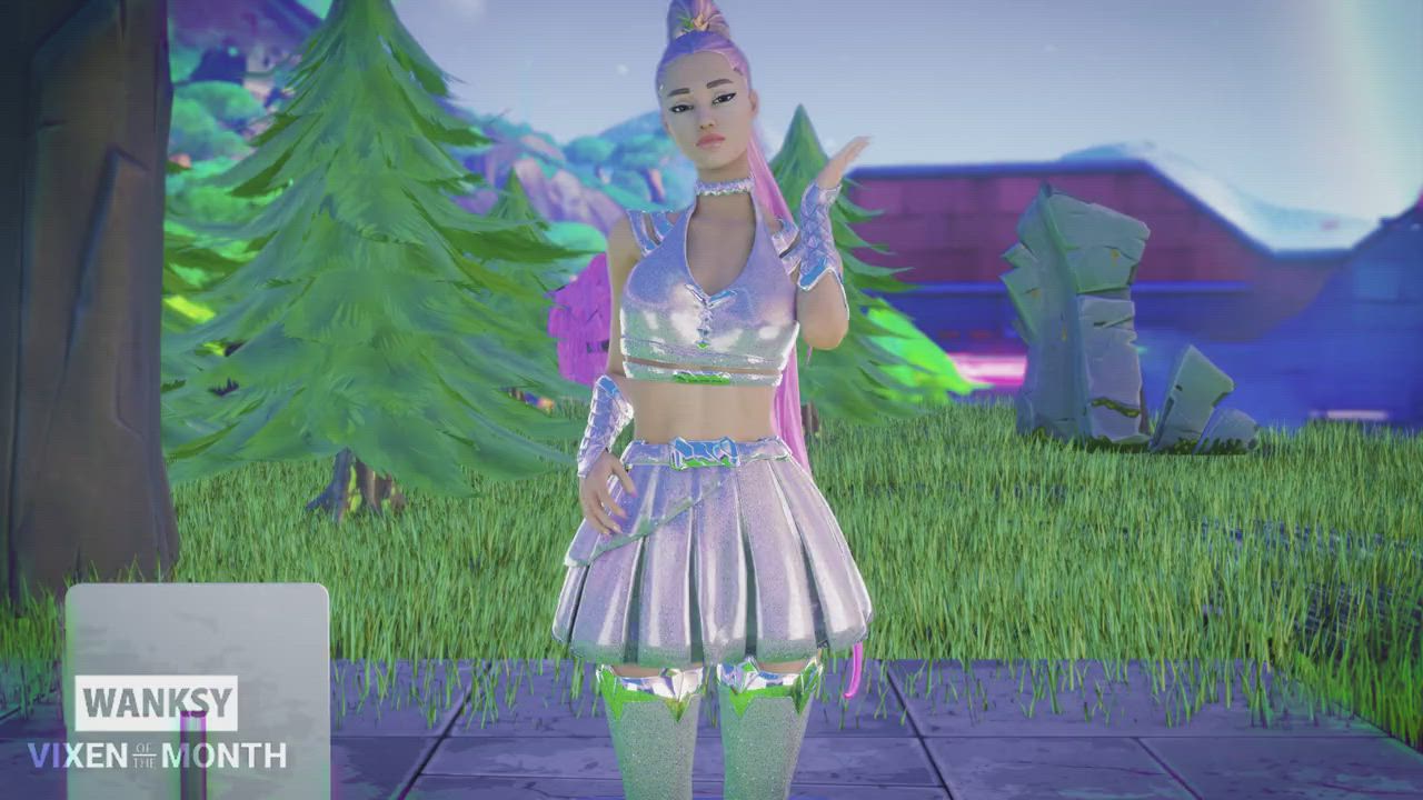 Ariana Grande baiting her enemy (Wanksy) [Fortnite]