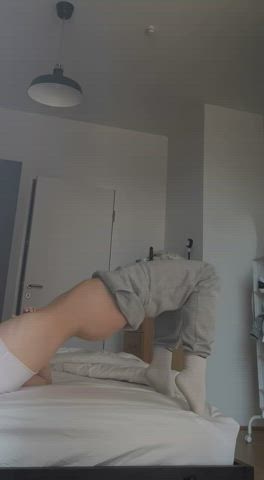 Ass NoFaceGirl Skinny gif