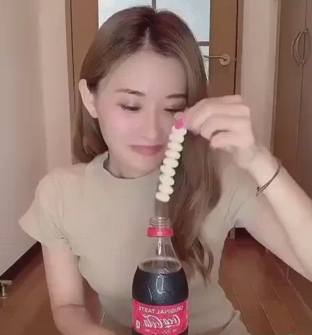 amateur asian blowjob cum in mouth cumshot cute funny porn teen throatpie gif