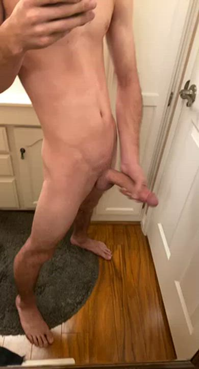 Big Dick Shaved Thick gif