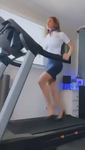 heels legs stewardess gif