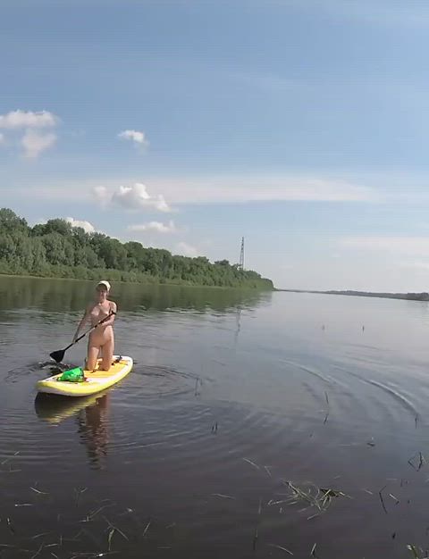 amateur blonde boobs masturbating nudist onlyfans outdoor pussy teen tits gif