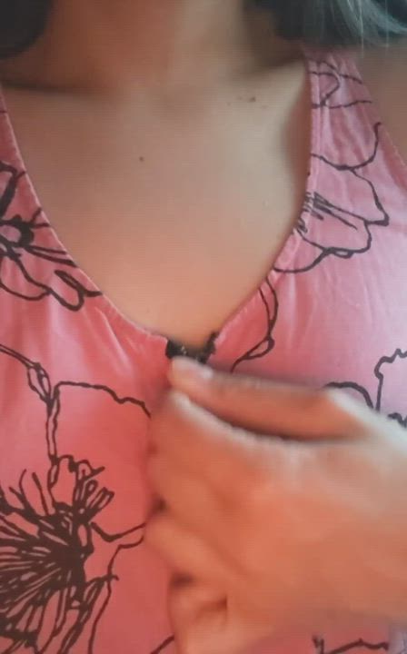 Boobs Bra Downblouse gif