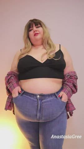 BBW Chubby SSBBW gif