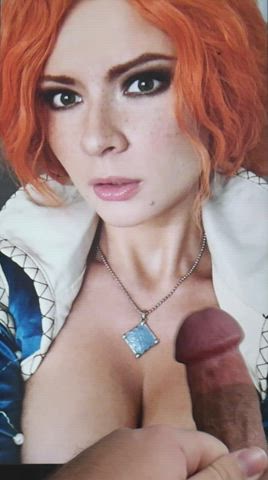 cock cock worship cosplay cum cumshot jannet vinogradova tribbing tribute gif