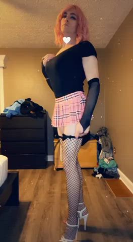 big tits girl dick heels high heels little dick sex doll sissy sissy slut thighs