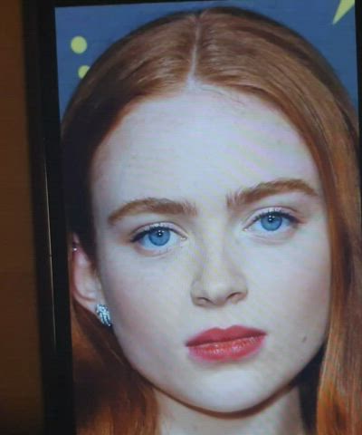 Sadie Sink Cumtribute